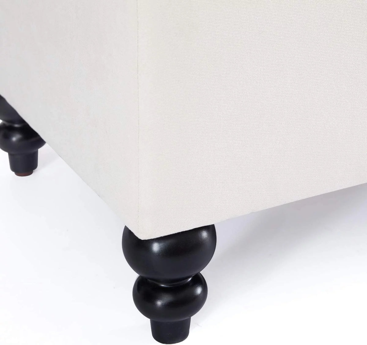 51" Button-Tufted Storage Ottoman Bench Q525236