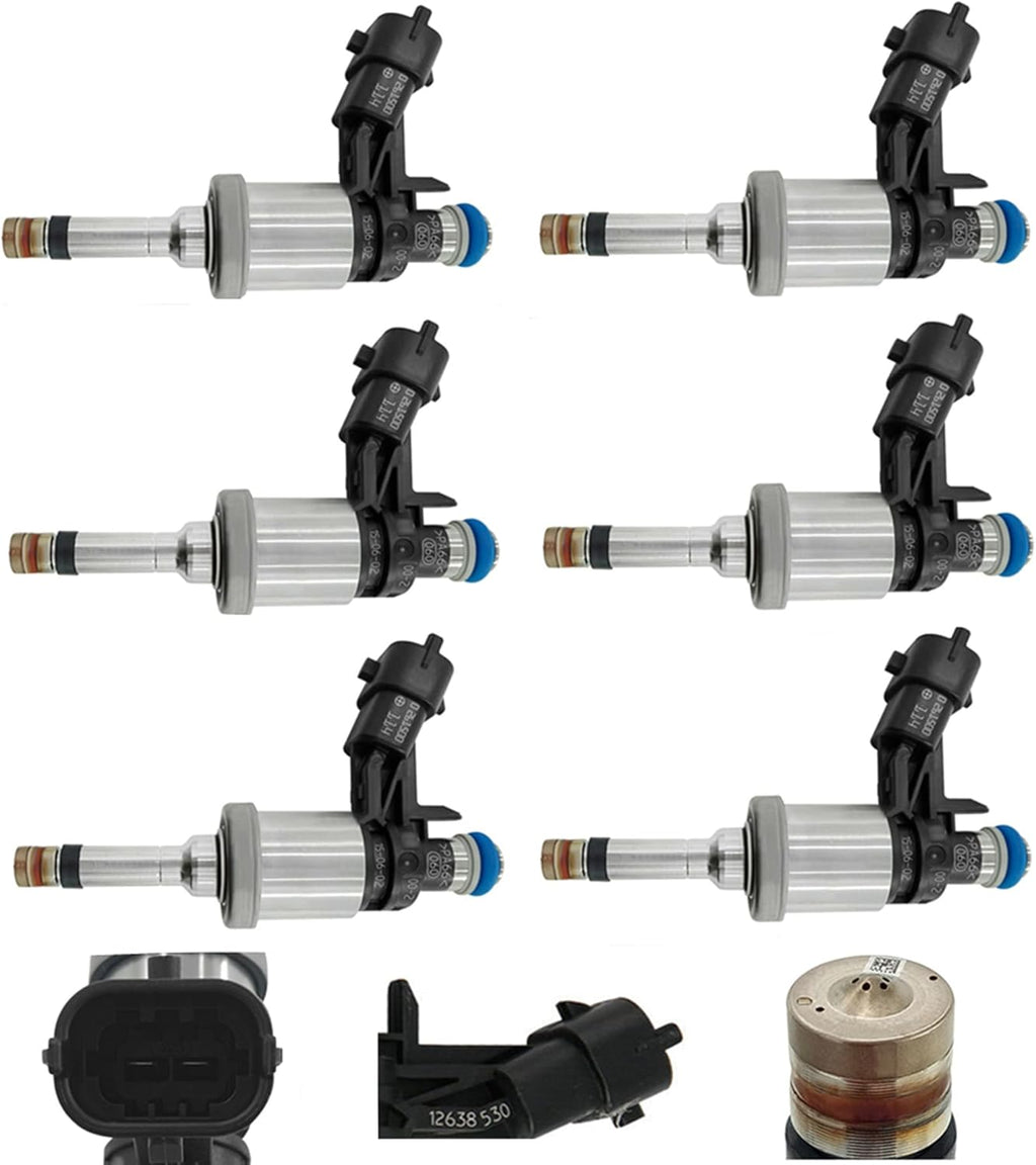 6X Fuel Injector Replacement for Chevrolet Camaro Traverse GM GMC Acadia CTS 3.6 Y128764