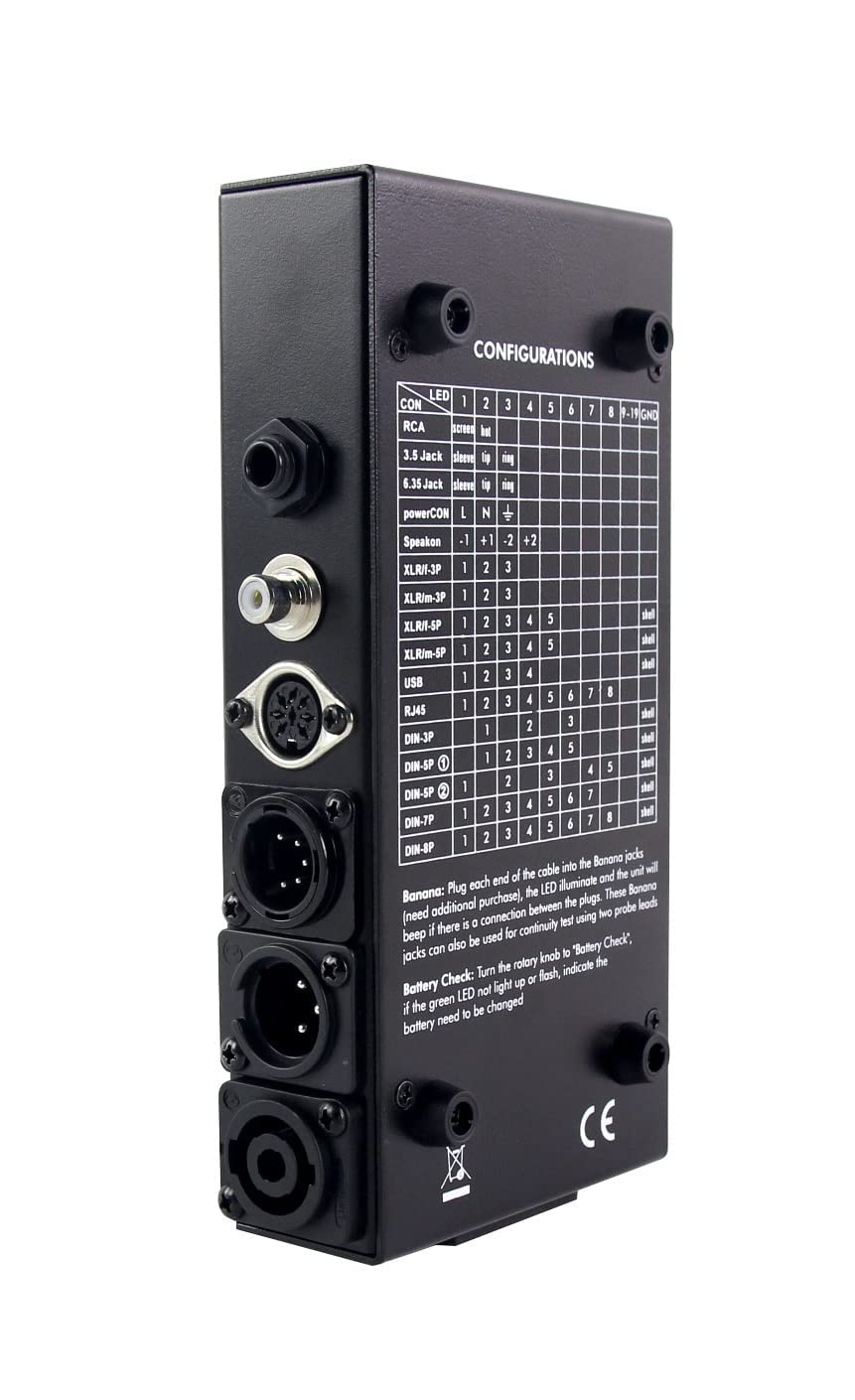 Cable Tester Wire Tracker 8-Way Switch J7427