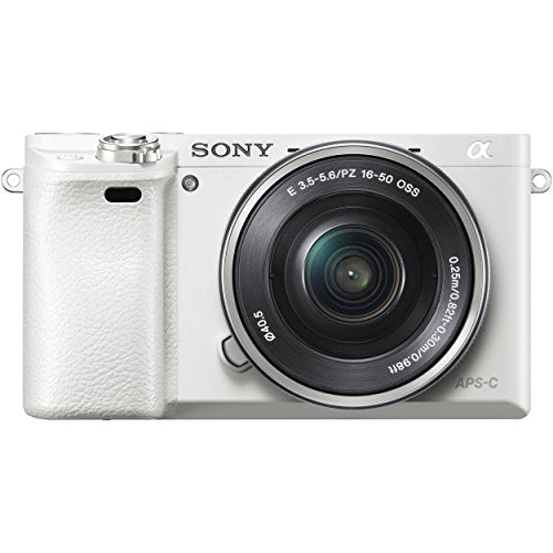 White 24 MP Mirrorless Digital Camera with 16-50 mm Lens E4888