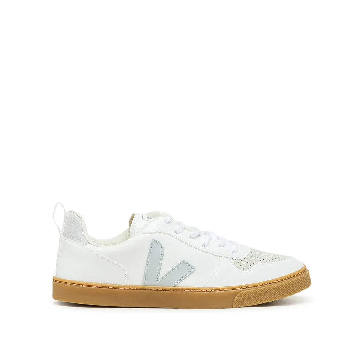 White / Gum Kids Lace Sneakers K1846