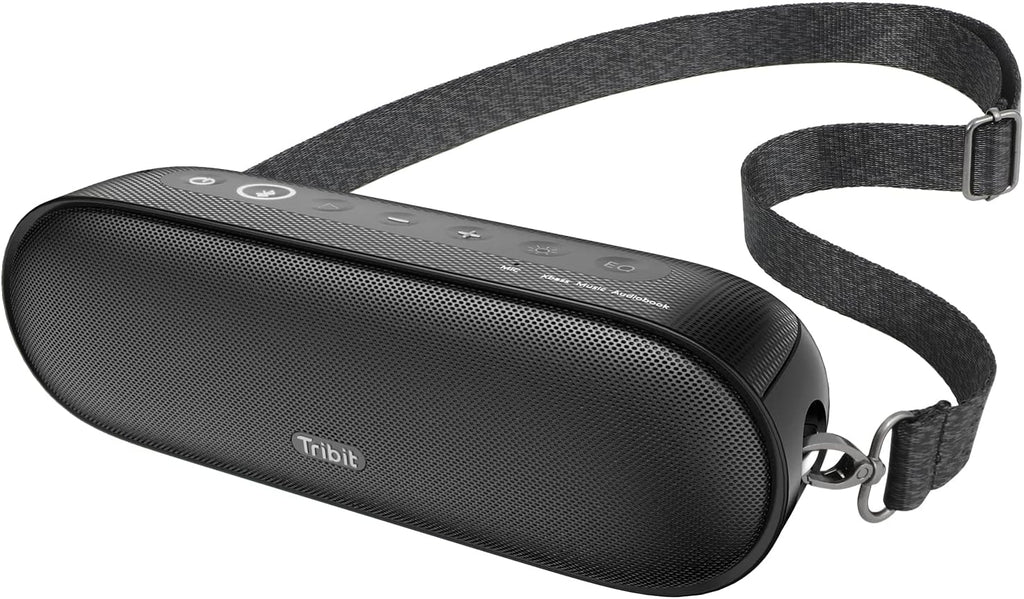 Portable Bluetooth Speaker with Pure Titanium Drivers, IPX7 Waterproof, 20H Playtime G513