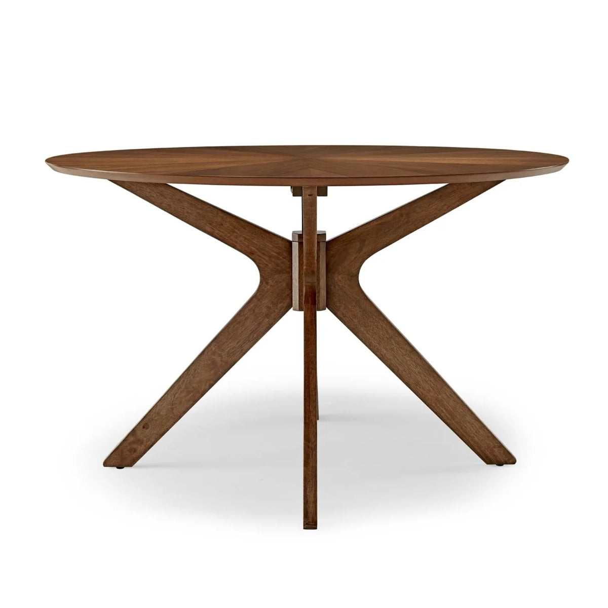 Walnut Round Wood Dining Table T462937