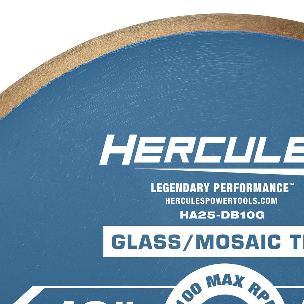 10 in. Glass and Mosaic Tile Diamond Blade X9310