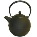 Black Cast Iron Teapot with Infuser H594377