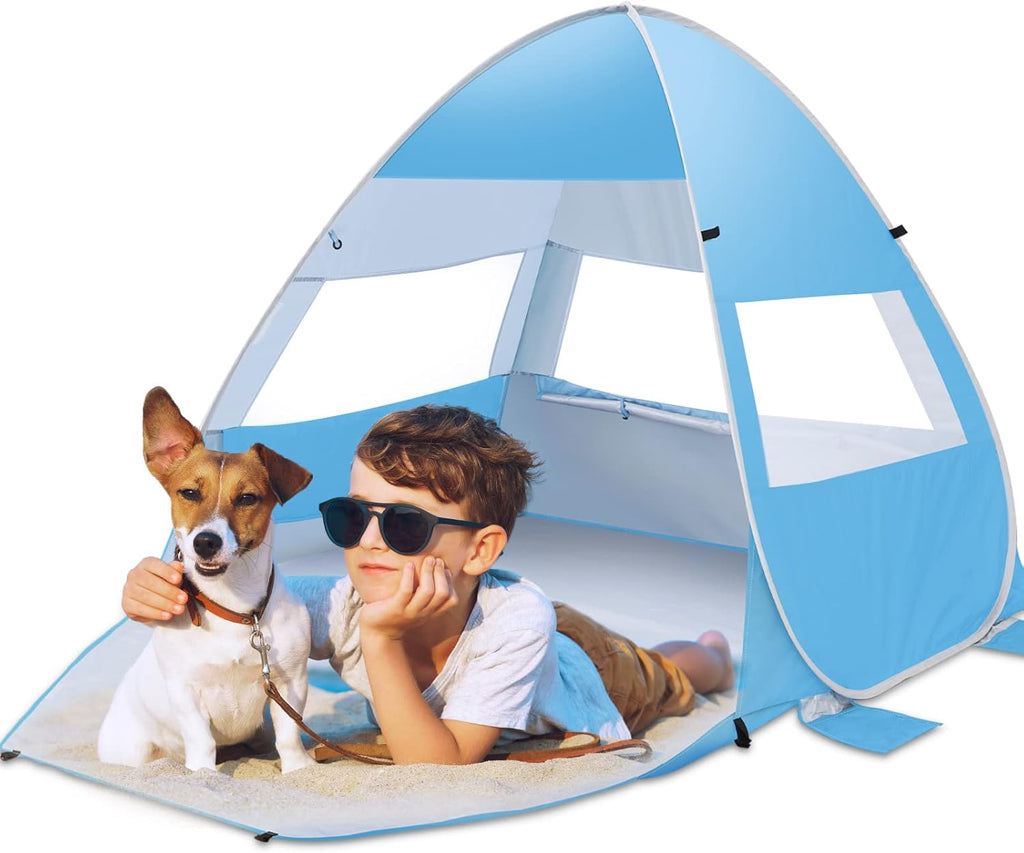 UPF 50+ Pop Up Beach Tent with Carrying Bag X6558