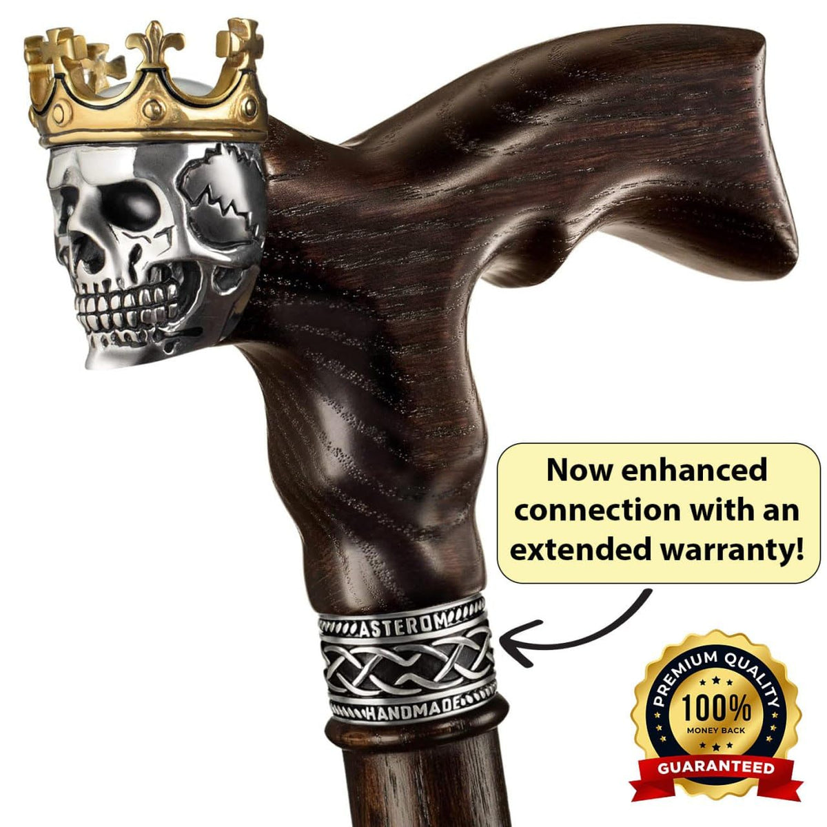 Handmade Wood Walking Cane X8944