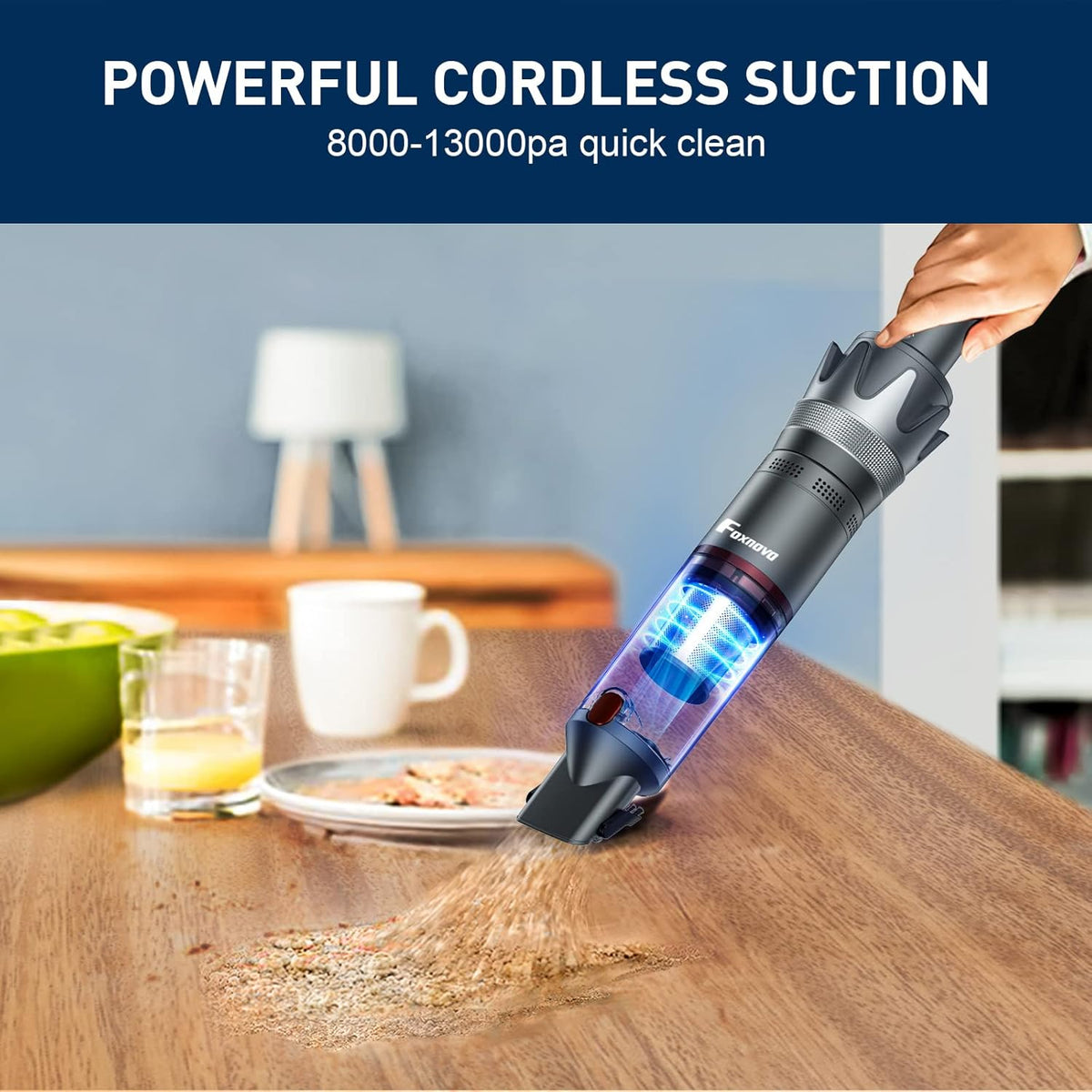 Cordless Portable Handheld Vacuum Cleaner F59785