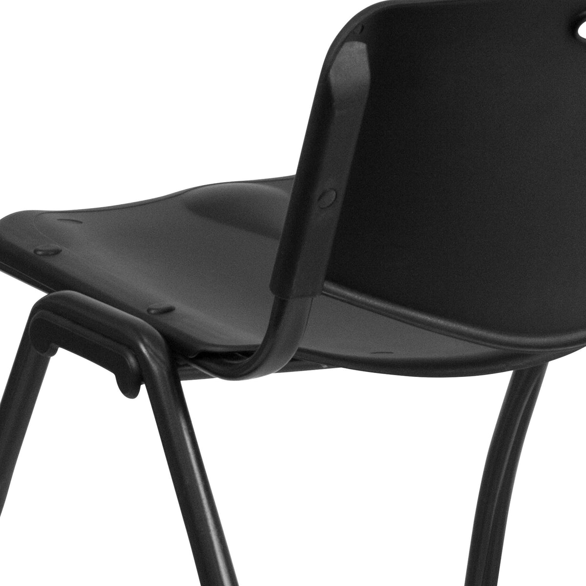 Black Plastic Stack Chair B86032