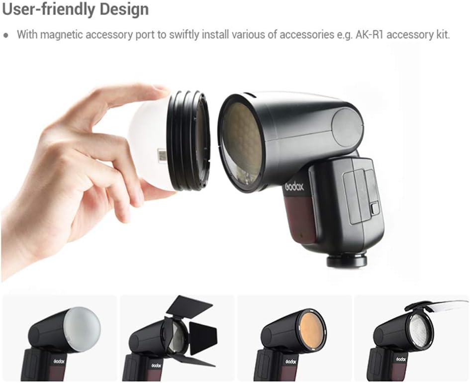 Camera Flash Speedlite with Wireless Flash Trigger A95289