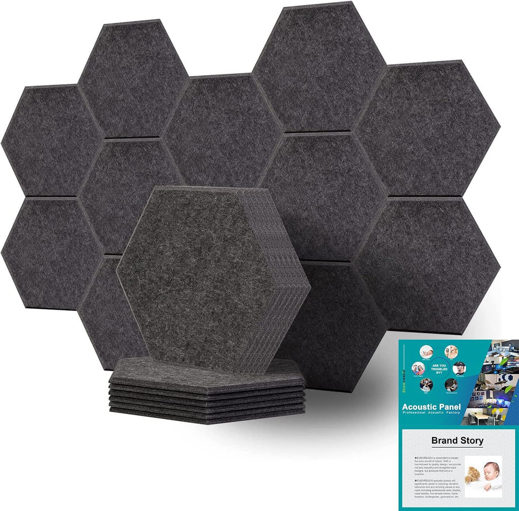 8 Pack Art Acoustic Panels 48X32Inches Sound Absorbing Q903