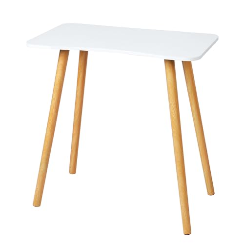 White 27.5 inch Solid Wood Computer Desk Q6306
