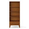 Solid Hardwood 60 in. x 24 in. Bookcase with Storage G572326