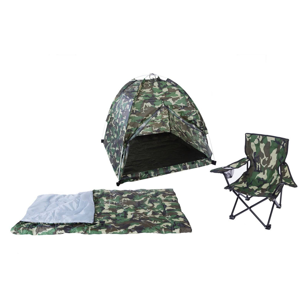 Green Camo Tent Set U42239