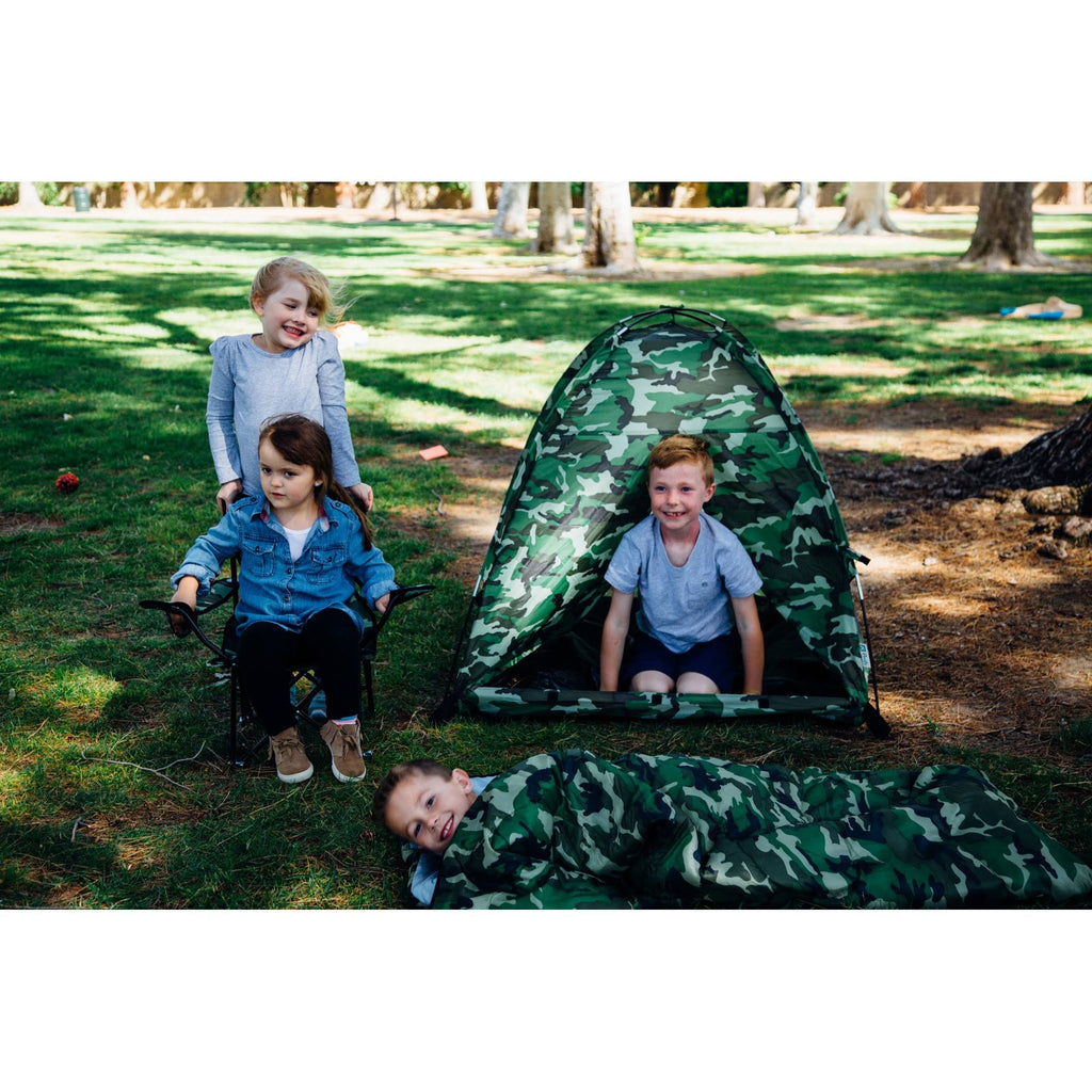 Green Camo Tent Set U42239