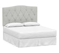 California King Curved Upholstered Headboard N679
