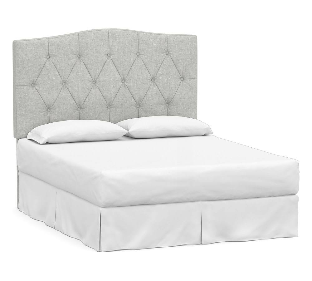 California King Curved Upholstered Headboard N679