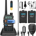 Dual-Band Handheld Walkie Talkie with 2 Rechargeable Battery I60188
