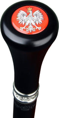 Black Beechwood Walking Stick S4604