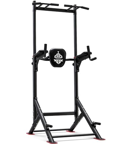 Power Tower Pull Up Dip Station Home Gym Strength Training Fitness Equipment S242481