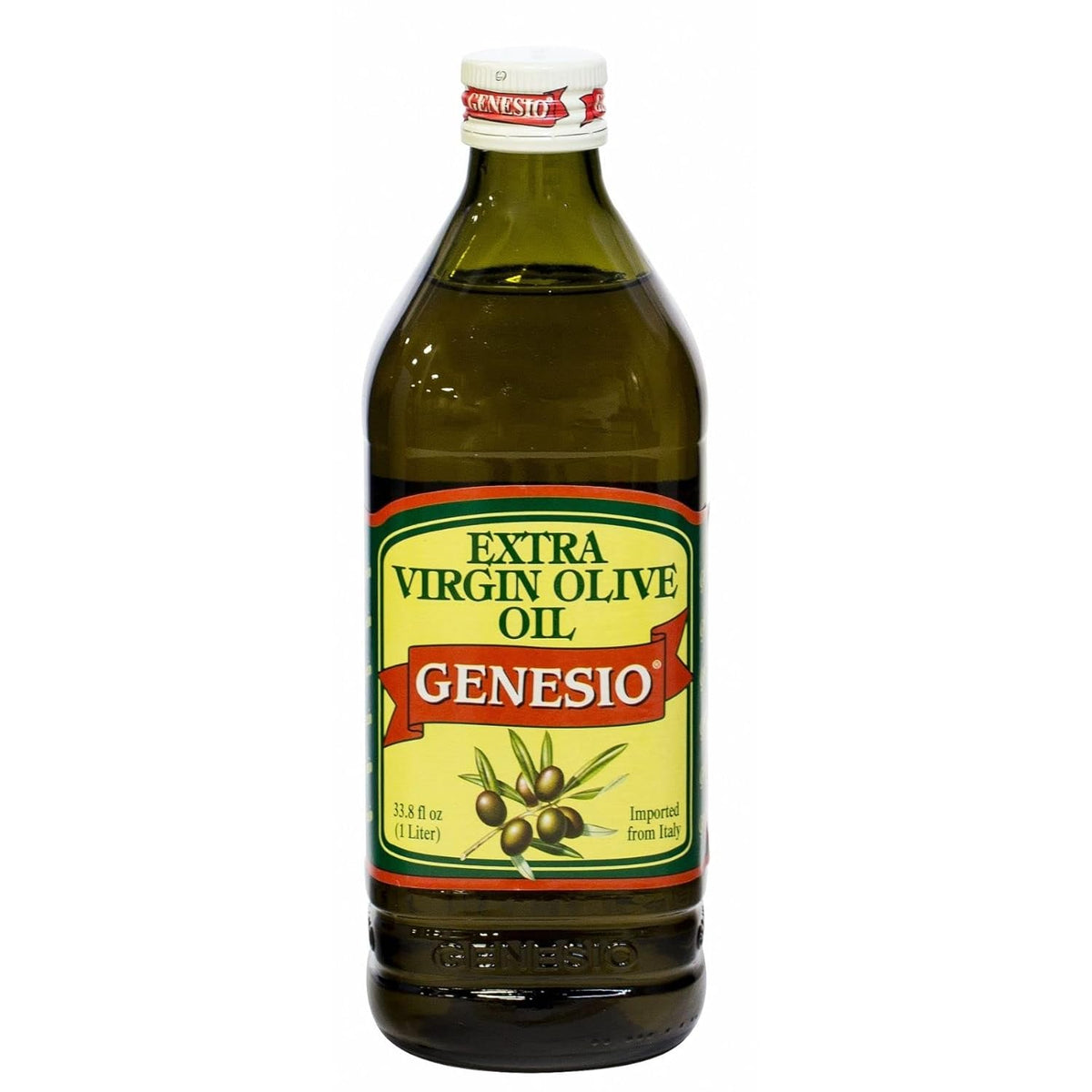 Extra Virgin Olive Oil, First Cold Pressed, 1 Liter Glass Bottle U150