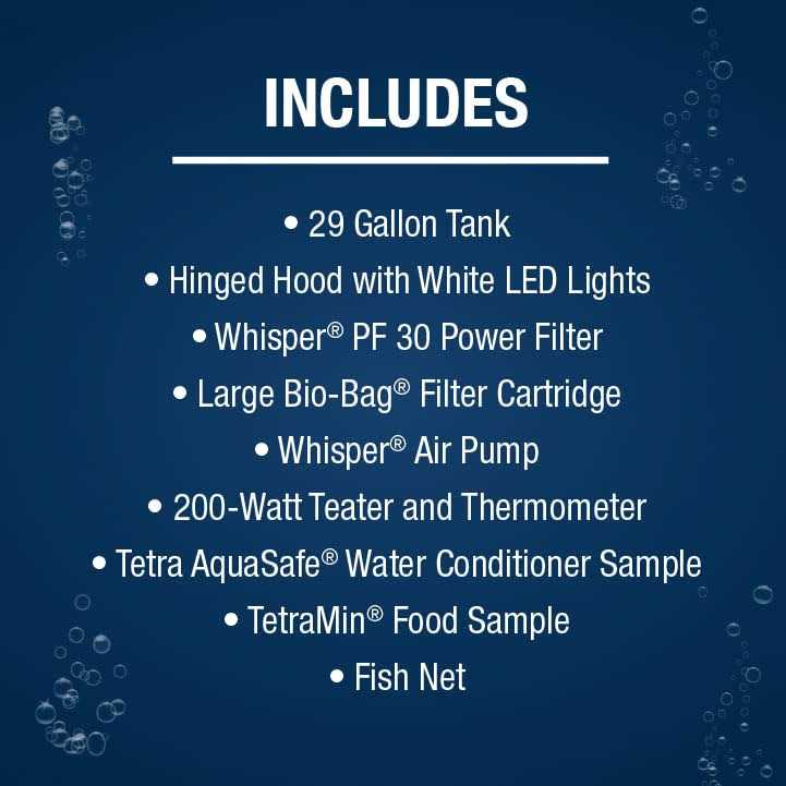 29 Gallon Glass LED Aquarium Kit N3967