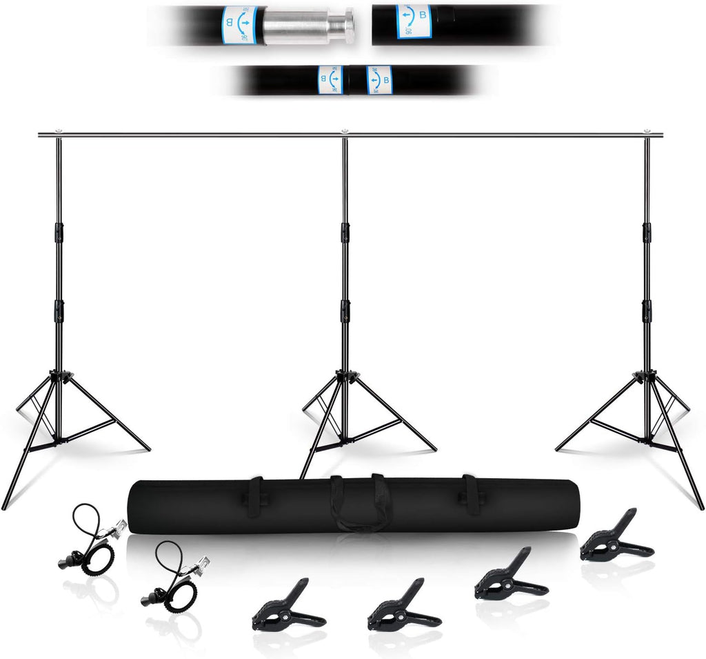 Heavy Duty Background Support Kit with Carrying Case V128
