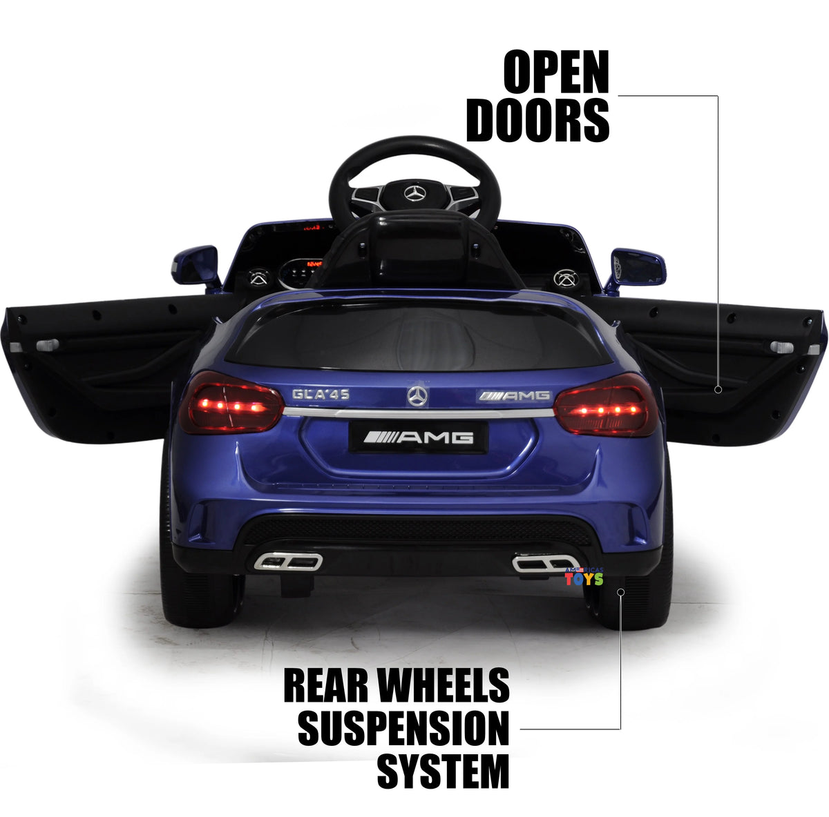 12 V Powered Ride on Car with Remote Control M1072