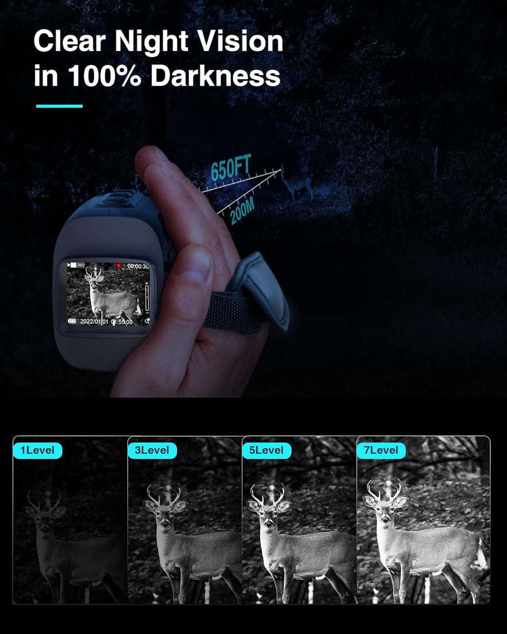 Digital Night Vision Monocular with 32GB Card Z29440