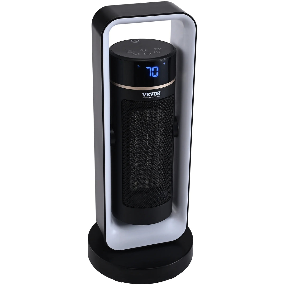 1500W Electric Fan Forced Portable Space Heater with Thermostat M52695
