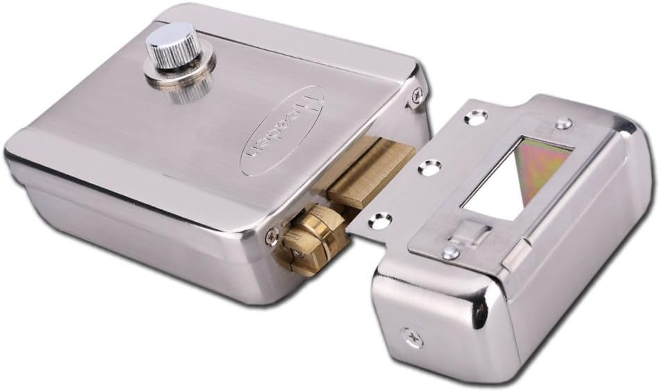 Stainless Steel Electronic Door Lock with 6 Computerized Keys Q959046
