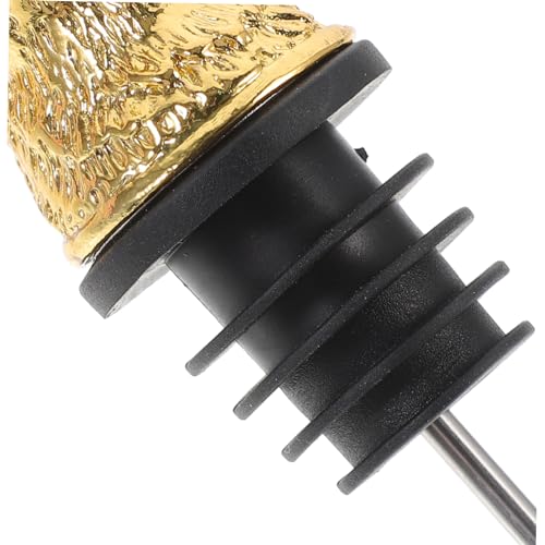 Deer Head Shape Wine Spout Pourer Bottle Stopper R4845