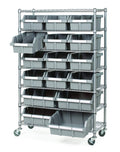7-Shelf Bin Rack System S613