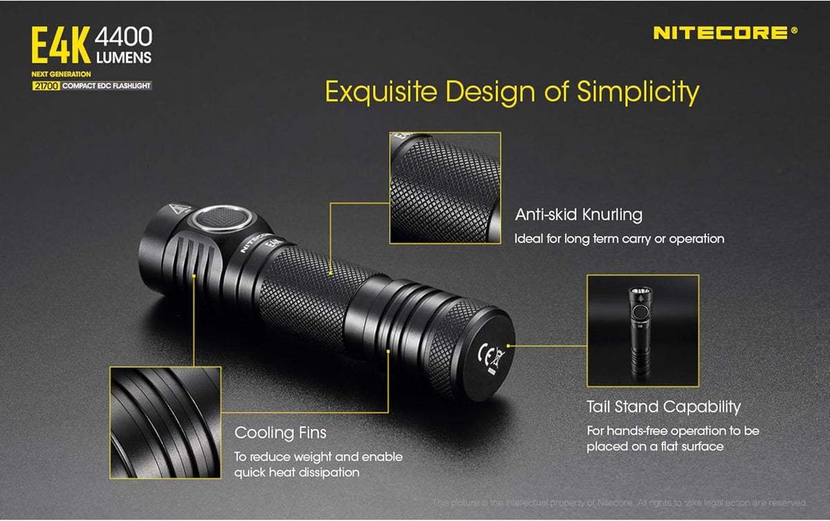 4400 Lumen EDC Flashlight with 5000mAh USB-C Rechargeable Battery V253212
