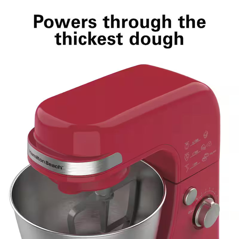 4 Quart 7-Speed Red Stand Mixer C246083