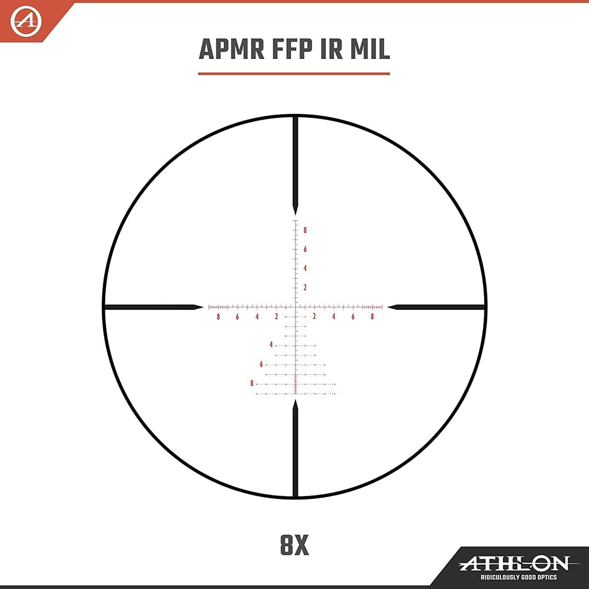 Athlon Optics Argos BTR GEN2 8-34X56 IR MIL First Focal Plane Riflescopes M540556