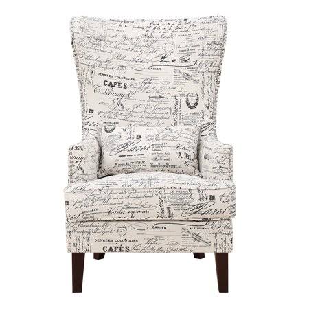 French Script Accent Chair I5331