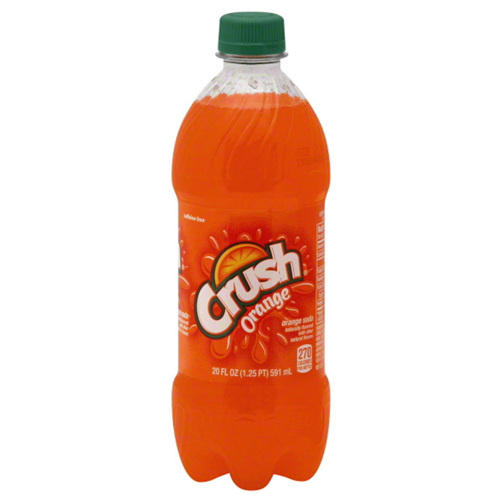 Crush Orange Soda 20oz Bottles, Quantity of 24 B3157