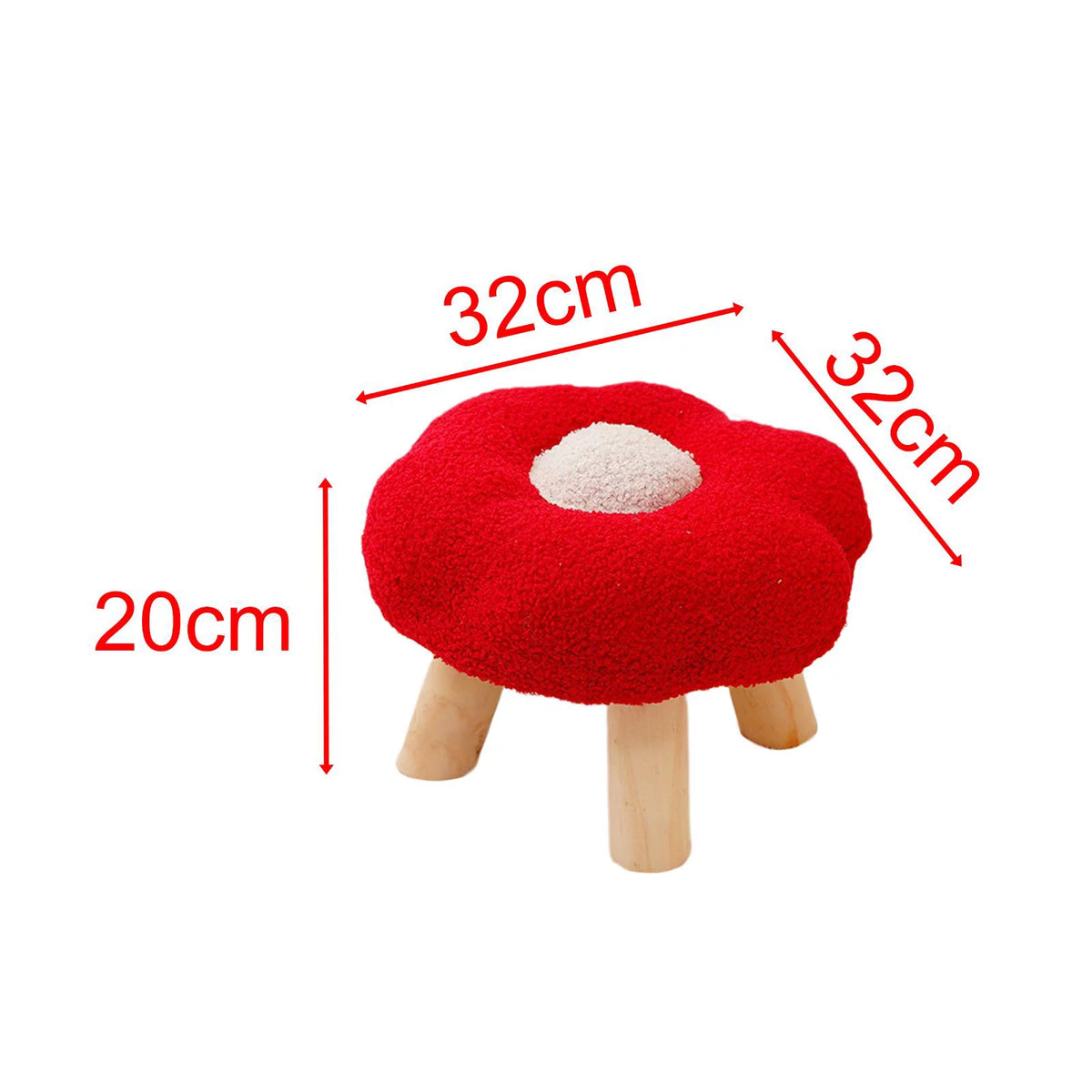 Flower Shape Sofa Footstool J499882