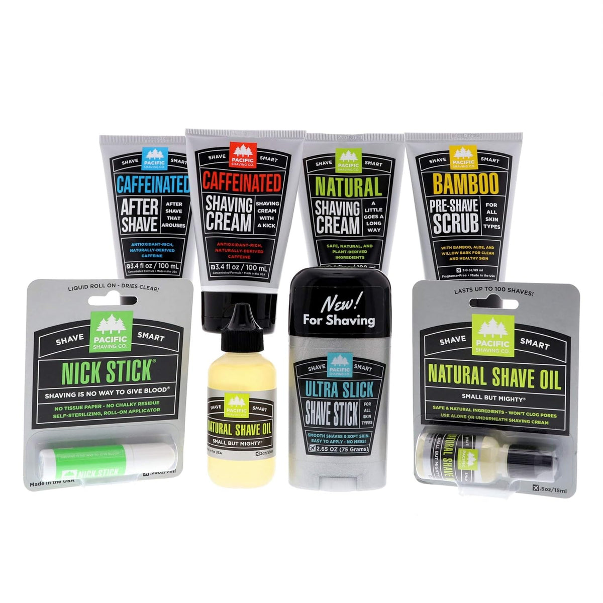 All Natural Shaving Cream, 3.4 oz (Pack of 12) Q8129