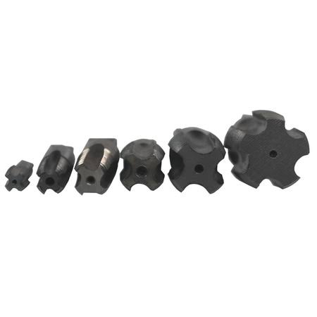 6 Piece High Speed Steel NPT Pipe Tap Set in Wooden A149