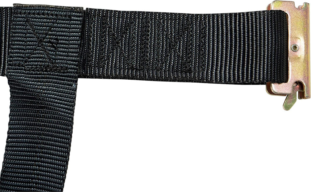 Heavy Duty Cargo Net with Cam Buckles and E-Track Fittings, 82 Inches by 82 Inches, 8 Inch by 8 Inch Holes S203394
