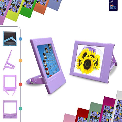 Chalk White Instant Camera with Carrying Case and 40 Sheets Film B11584