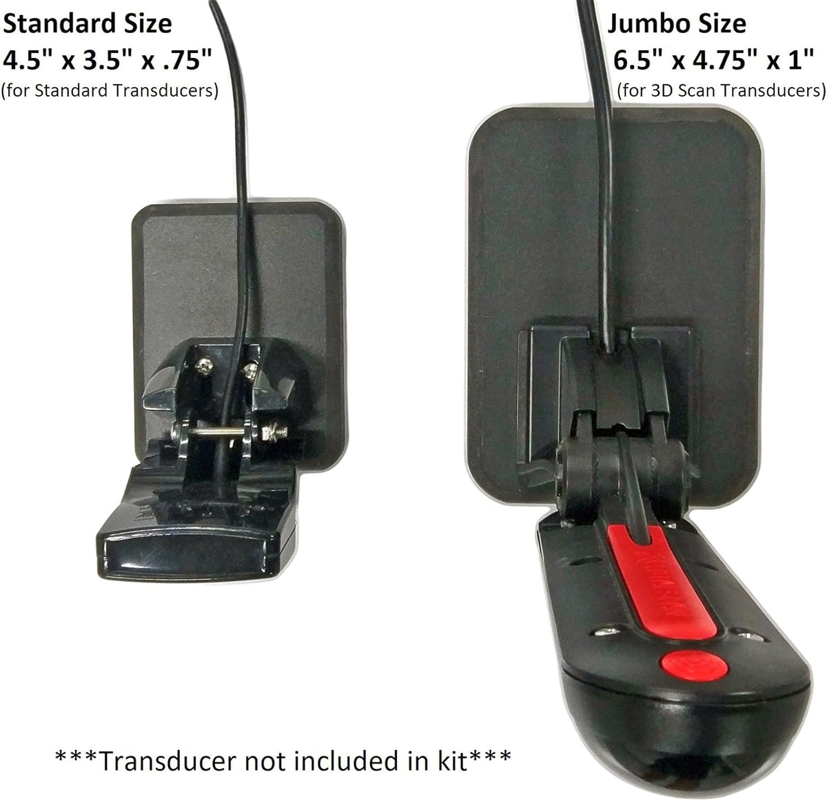 Screwless Transducer Mounting Kit Black C134