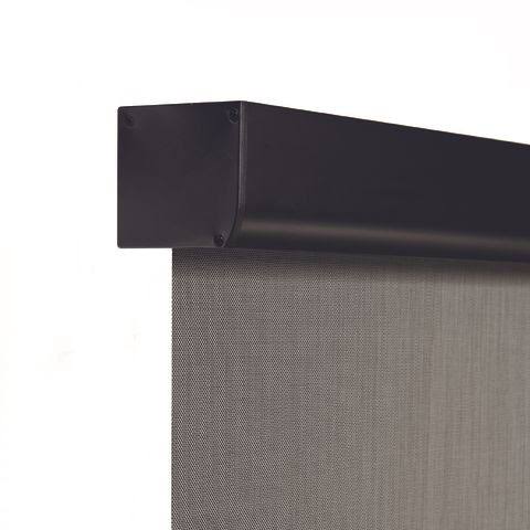 Charcoal Cordless Solar Roller Shade V565