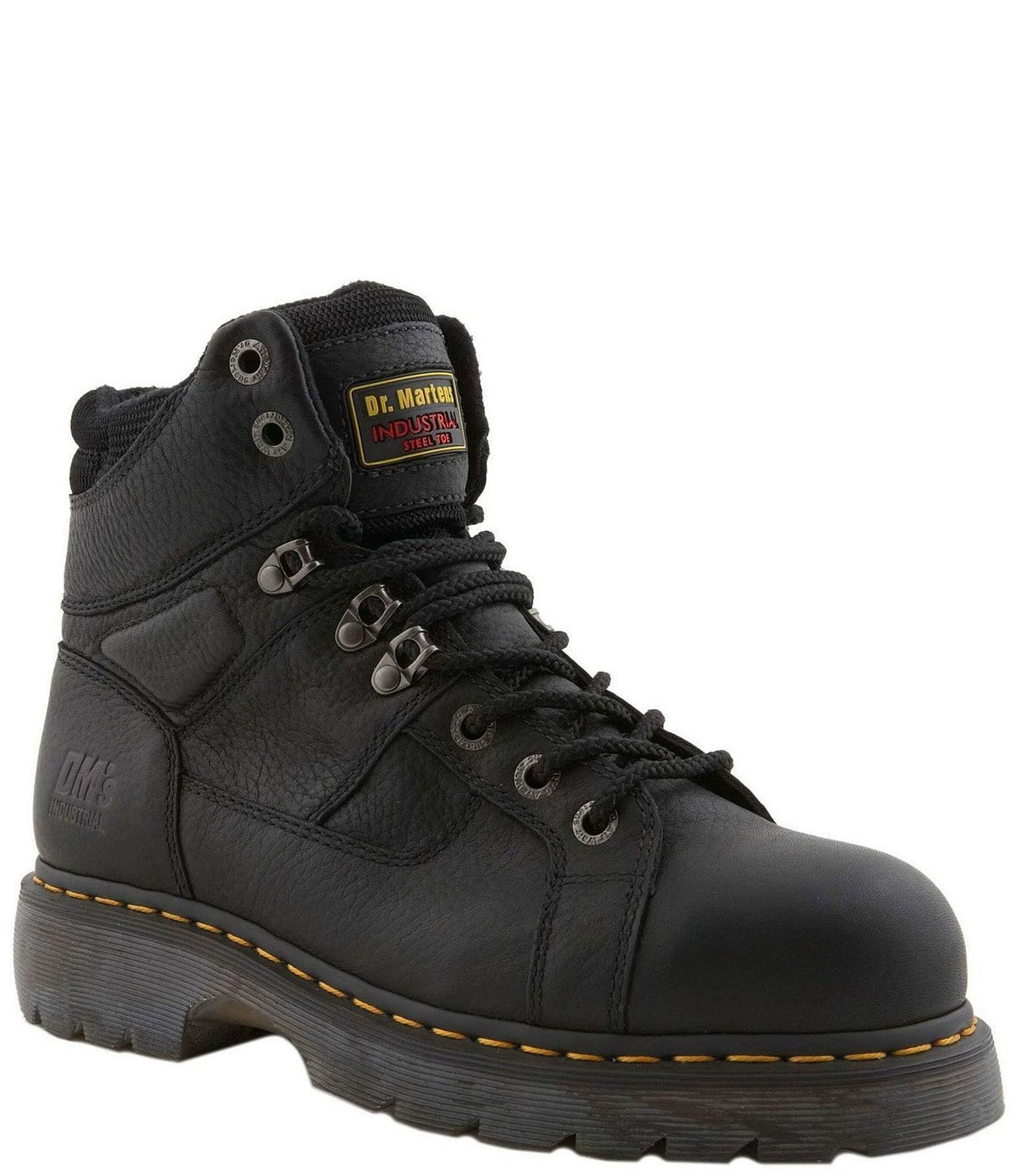 Black Steel Toe Work Boots W6062