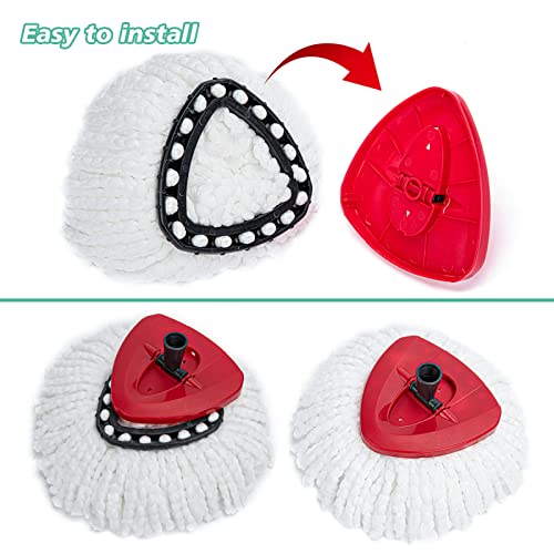 10 PCS Microfiber Spin Mop Replacement Head G71420