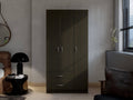 3 Door Armoire Espresso E154