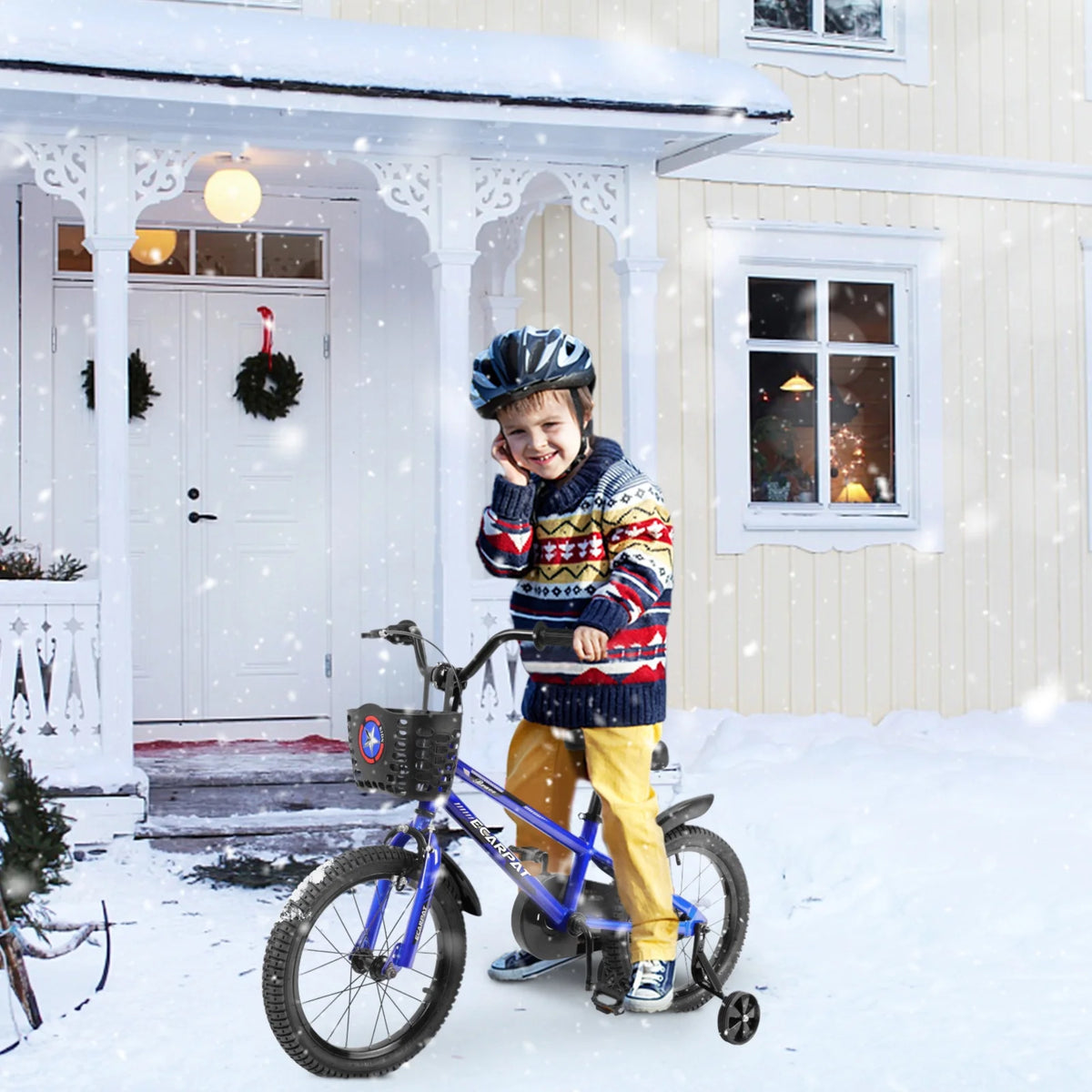 14 inch Kids Bike with Training Wheels Q203885