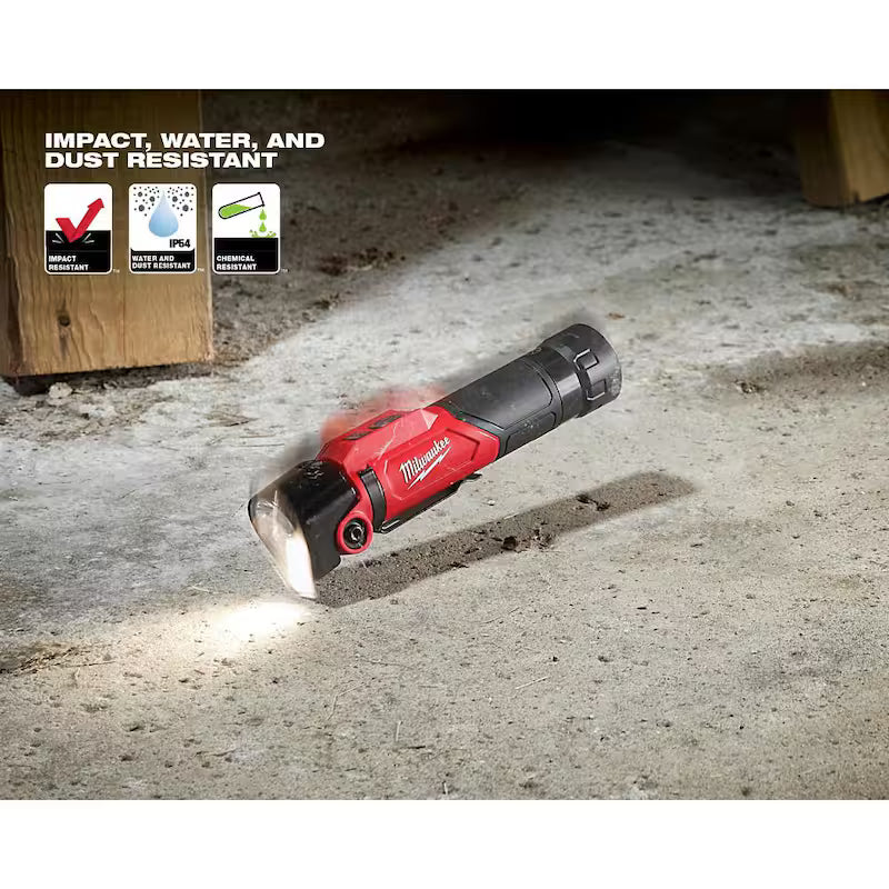 500 Lumens LED Pivoting USB Flashlight M9570
